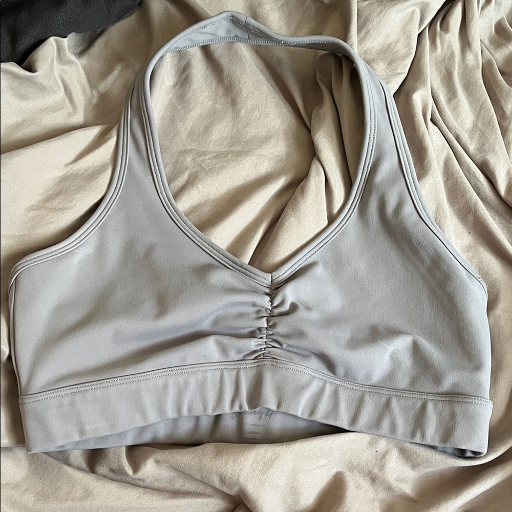 YoungLA Light Gray Sports Bra